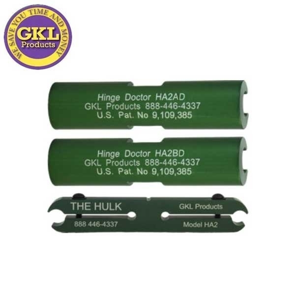 Gkl Kits includes HA2, HA2AD, HA2BD IncludesHA2 hulk for residential Hinges and timely door frames GKL-HA2X3D